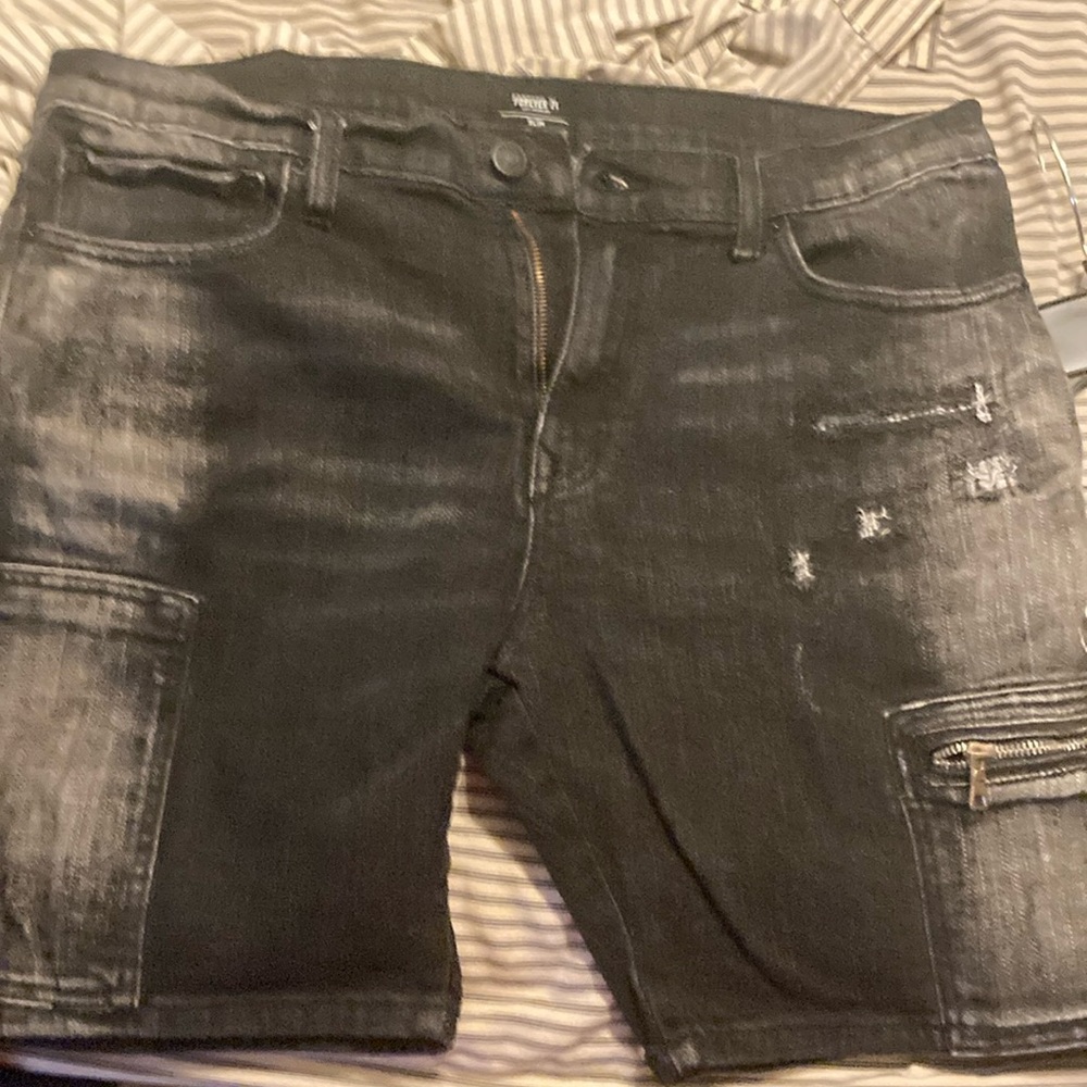 Black shorts